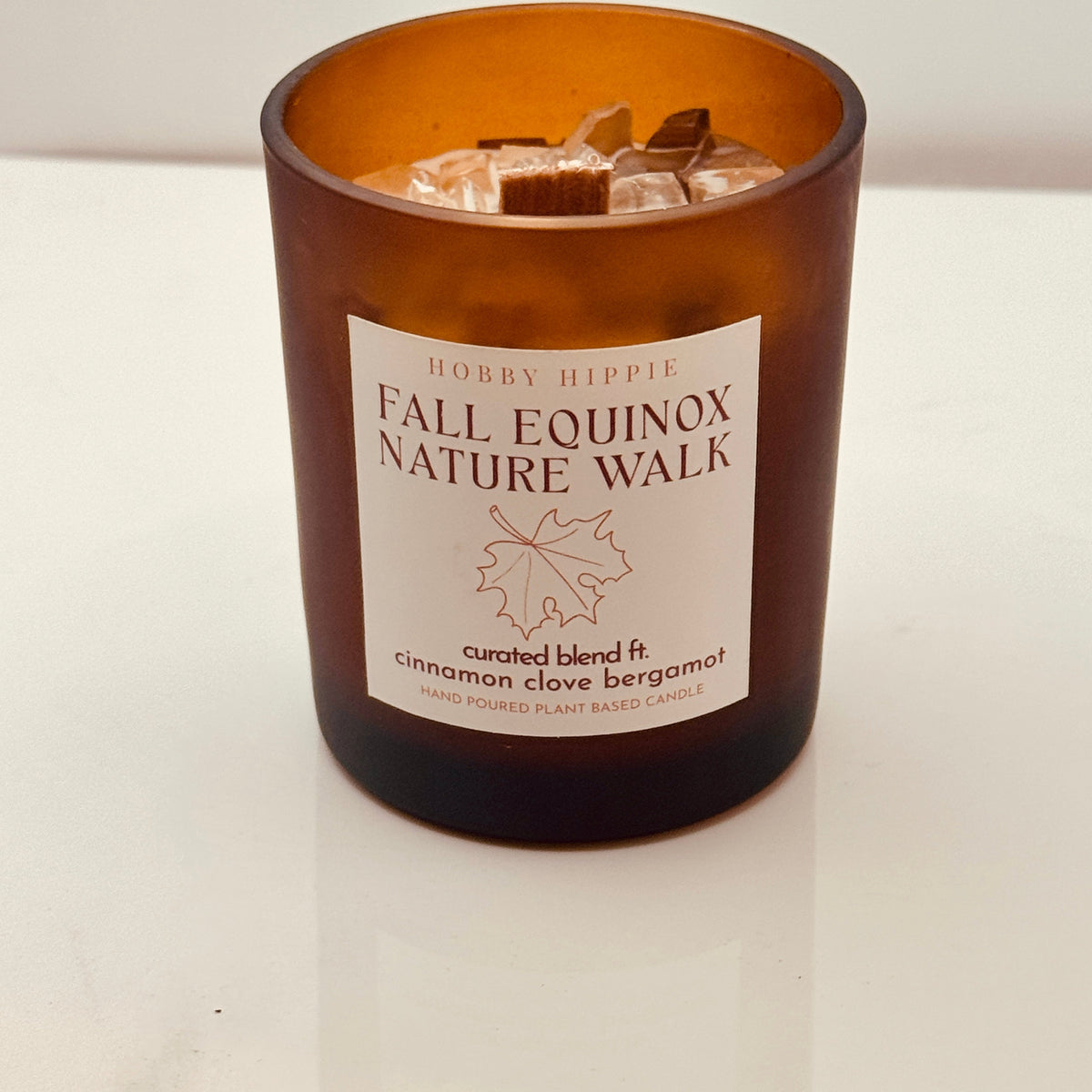 Fall Equinox Nature Walk Candle