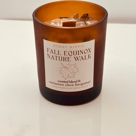 Fall Equinox Nature Walk Candle
